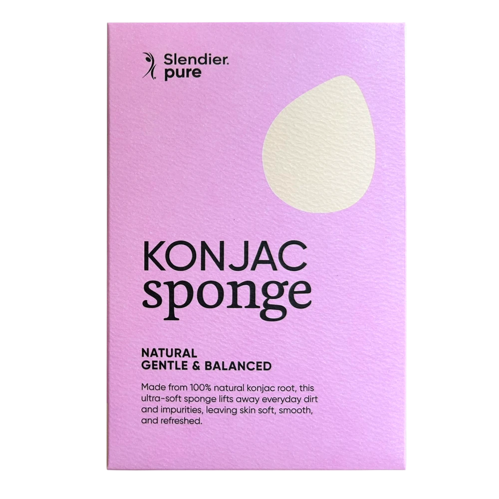Spugna naturale Konjac Slendier Pure